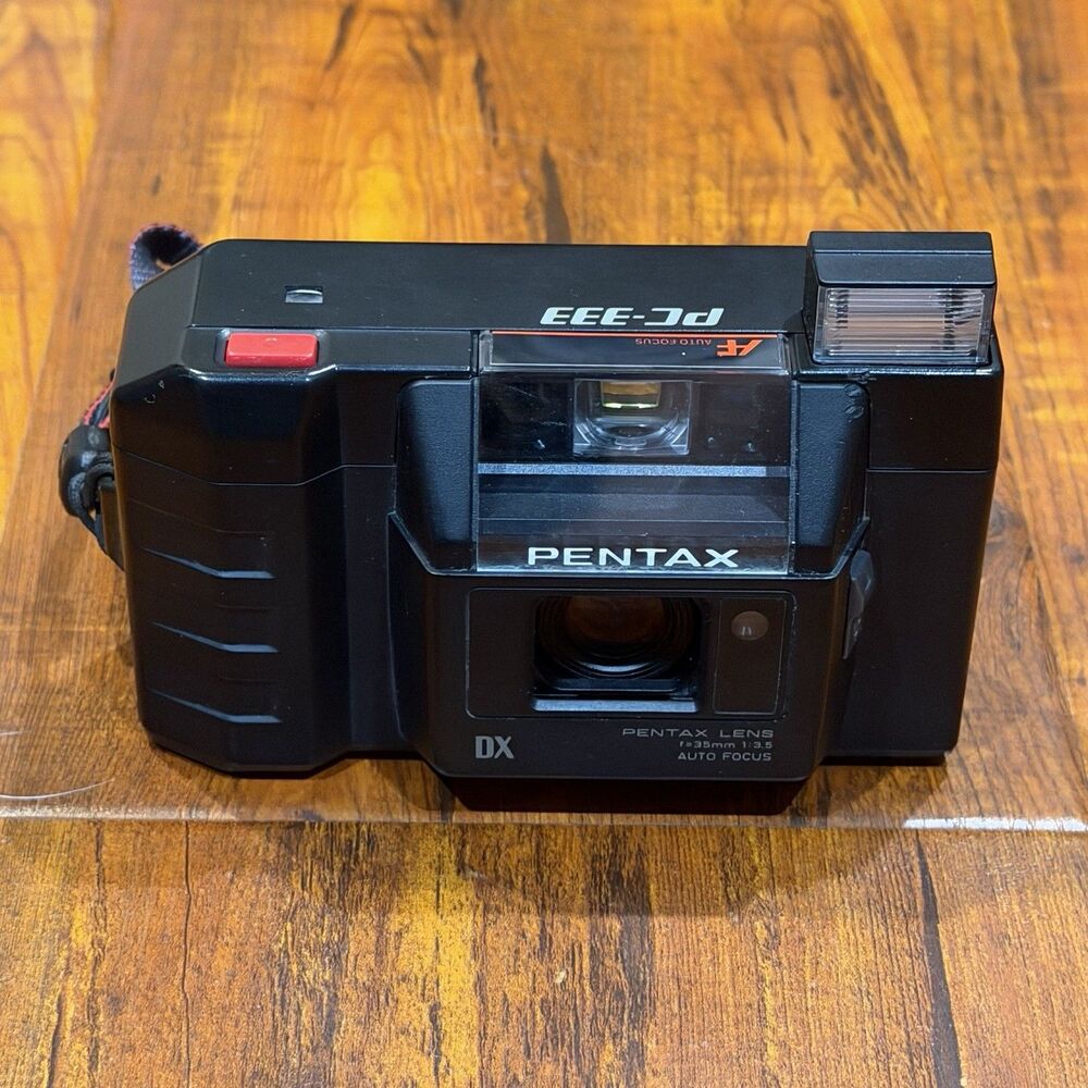 Pentax PC-333 DX Made in Japan AF Auto Focus Point & Shoot 35㎜ Film Camera